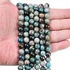 Natural Chrysocolla Beads Strands G-K405-B01-8mm-2