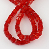 Glass Bead Strands GLAA-R041-6x6mm-03-2