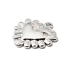 304 Stainless Steel Pendants STAS-H482-03P-2