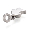 304 Stainless Steel Charms STAS-F259-012P-3