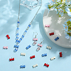 40Pcs 4 Colors Alloy Links Connector Charms FIND-SP0002-48-4