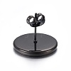 Stainless Steel Stud Earring Settings LS-X-STAS-L211-07E-B-2