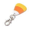 Halloween Acrylic Corn Pendant Decorations HJEW-JM02010-4