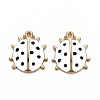 Alloy Enamel Pendants ENAM-N055-027C-NR-2