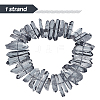 1 Strand Natural Quartz Crystal Beads Strands G-OC0002-54F-4