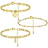 Anklets Sets AJEW-AN00383-24-1