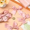 2Pcs Cloth Bowknot Hanging Banner for Christmas Tree Decoration AJEW-SP0002-82C-4