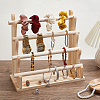 4-Tier Wood Scrunchie Holders ODIS-WH0348-220-4