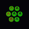 Acrylic Beads MACR-N008-58F-4