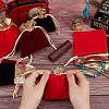   24Pcs 6 Style Rectangle Velvet Jewelry Pouches Bags TP-PH0001-11-5