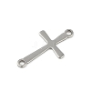 Non-Tarnish 201 Stainless Steel Connector Charms STAS-C108-56P-2