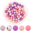 Round Silicone Focal Beads SIL-SP0001-16C-7