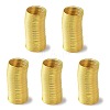 5Pcs Brass Memory Wire for Rings FIND-NH0001-14G-3
