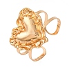 Alloy & Iron Cuff Bangles for Women BJEW-F501-04KCG-4