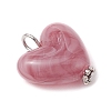 Imitation Gemstone Acrylic Pendants PALLOY-JF03955-02-4