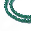 Natural Dyed & Heated Green Onyx Agate Beads Strands G-F596-12B-2mm-3