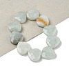 Natural Flower Amazonite Beads Strands G-A309-A10-01-1