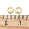 Brass Ring Charm Connectors X-KK-U056-55G-2