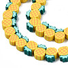 Handmade Polymer Clay Bead Strands CLAY-R069-01P-01-3