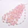 Natural Rose Quartz Beads G-O156-C-16-1