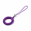 Polyester Tassel Woven Big Pendant Decorations FIND-N052-001G-2