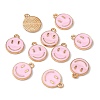 Alloy Enamel Charms ENAM-S121-165F-RS-2