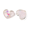 Printed Translucent Epoxy Resin Cabochons LS-RESI-XCP0002-63B-2
