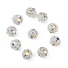 Brass Rhinestone Beads RB-A011-8mm-28S-4