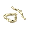 Brass Toggle Clasps KK-C048-02G-3