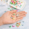 100Pcs 5 Style Handmade Polymer Clay Beads FIND-FW0001-33-7