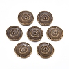 Tibetan Style Links/Connectors LS-TIBEP-EA300YKG-AB-LF-2