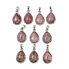 Natural Rhodonite Pendants G-L512-C08-A-1