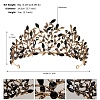 Alloy Rhinestone Hair Bands  for Woman Girls PW-WGA69DD-24-1