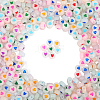 600Pcs Luminous Acrylic Beads MACR-PA0001-23-1