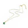 Rondelle Natural Malaysia Jade Beads Jewelry Sets SJEW-JS01237-6