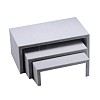 Wood with Velvet Jewelry Display Sets ODIS-N019-08-1