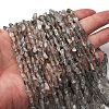 Natural Labradorite Beads Strands G-I389-A35-01B-1