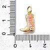 Brass Enamel Pendants KK-K400-50G-02A-3