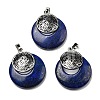 Natural Lapis Lazuli Pendants KK-F751-M-A02-1