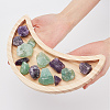 Wooden Crystal Ornament Display Tray AJEW-WH0324-32-4
