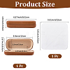 1Pc PVC Eyeglass Cases AJEW-CN0007-31A-2