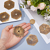 6Pcs Brass Handle Washers DIY-FH0010-54A-AB-3