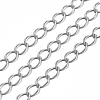 Brass Twisted Chains CHC-Q001-5x4mm-P-1