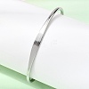 304 Stainless Steel Cuff Bangles BJEW-D388-01C-P-1