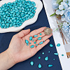 310Pcs 5 Styles Synthetic Turquoise & Howlite Beads Sets TURQ-PA0001-02-3