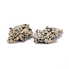 Natural Dalmatian Jasper Pendants G-I336-01-06-2