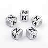 Plated Acrylic Beads X-PB43C9308-N-1