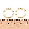 Brass Twister Clasp KK-Z146-04G-03-3
