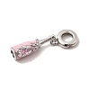 925 Sterling Silver European Dangle Charms STER-Z013-05G-2
