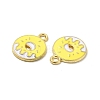 Alloy Enamel Pendants ENAM-J650-08G-03-4